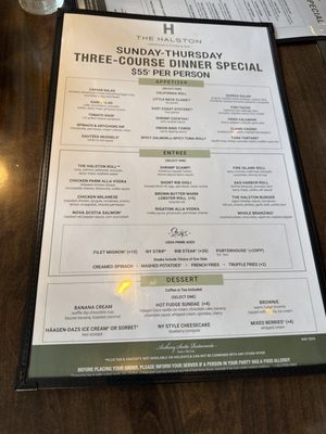 Menu photo 4 The Halston Melville, NY