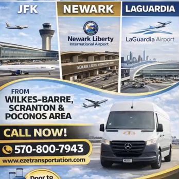 Eze Transport - Airport Shuttles Near Me - Scranton, Pennsylvania Eze Transport - Airport Shuttles Near Me - Scranton, Pennsylvania
