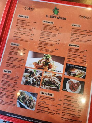 Menu photo 5 El Buen Sazón San Jose, CA