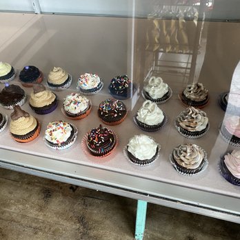 Blue Cotton Bake Shop - a display of cupcakes - Sandwiches Near Me - Clarksdale, Mississippi