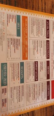 Menu photo 1 Chai St Indian Street Kitchen Cardiff, CRF
