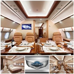 Luxury Aircraft Solutions - "This is too nice, thank you so so much" -Our happy client after chartering the Airbus ACJ318 Luxury Aircraft Solutions offer...