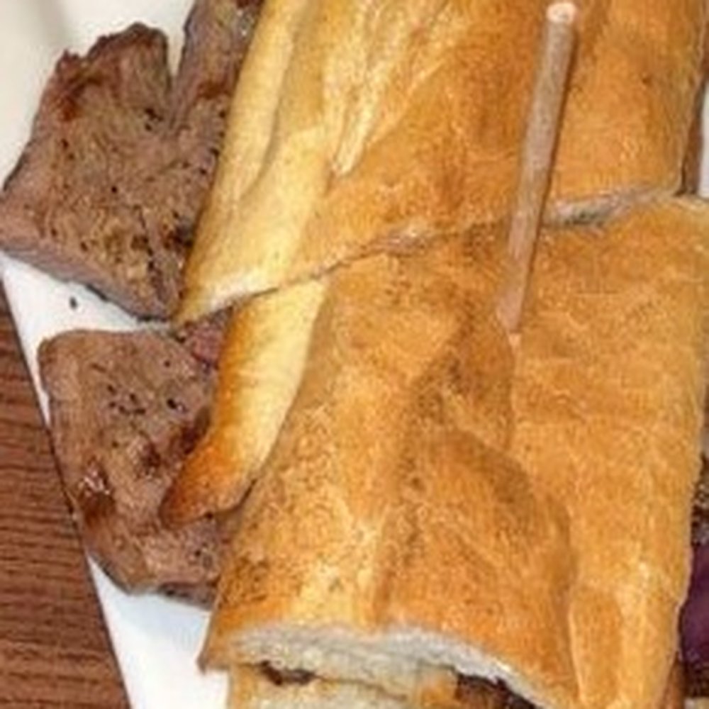 RIB EYE STEAK SANDWICH BUTCHER PRIME CUT MEATS !