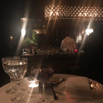 Frenchie Wine Bar - a table with wine glasses and a candle - Wine Bars Near Me - Calgary, Alberta Frenchie Wine Bar - a table with wine glasses and a candle - Wine Bars Near Me - Calgary, Alberta