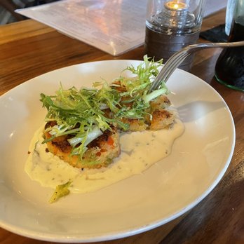 Saint & Second - Lobster & Dungeness Crab Cake - New American Near Me - Long Beach, California Saint & Second - Lobster & Dungeness Crab Cake - New American Near Me - Long Beach, California