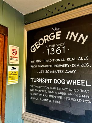 Menu photo 1 George Inn Chippenham, WIL
