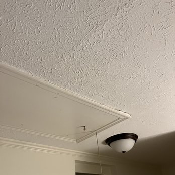 Lewis Repairs - Replaced trim around attic door that plumbers had to take down to get hot water heater in and out of attic - Plumbing Near Me - Pearl, Mississippi Lewis Repairs - Replaced trim around attic door that plumbers had to take down to get hot water heater in and out of attic - Plumbing Near Me - Pearl, Mississippi