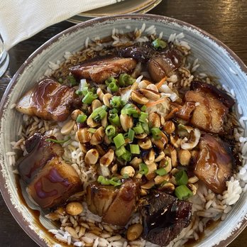 Barkadas - Glazed Pork Belly Bowl - Filipino Near Me - Charleston, West Virginia Barkadas - Glazed Pork Belly Bowl - Filipino Near Me - Charleston, West Virginia