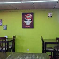 Passione Caffe - Seating area.