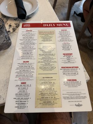 Menu photo 2 Lucky Shuck Jupiter, FL