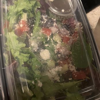 Panini Kabob Grill - Salad from family meal - Mediterranean Near Me - San Diego, California