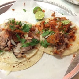 Tacos de carnitas. After 2 I was done. And I came in there hungry! Tacos de carnitas. After 2 I was done. And I came in there hungry!