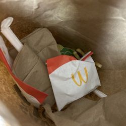 McDonald's - 2 small fries 1 mcdouble 1 McChicken