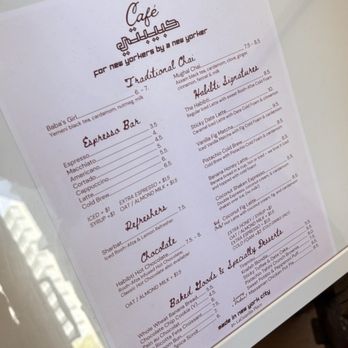 Cafe Habibti - Coffee & Tea Near Me - New York, New York