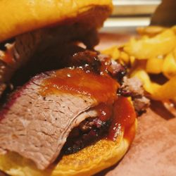 Jim 'N Nick's Bar-B-Q - Brisket sandwich