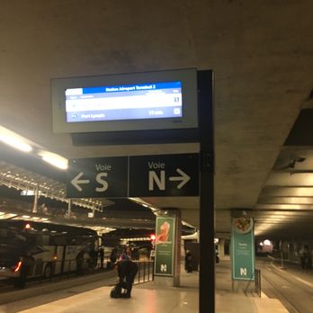 Lignes d'Azur - Tram Platform at Nice Airport - Public Transportation Near Me - Nice, 06