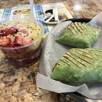 Natural Blends - Buttercup Protein Bowl and Turkey Avocado Wrap - Juice Bars & Smoothies Near Me - West Palm Beach, Florida Natural Blends - Buttercup Protein Bowl and Turkey Avocado Wrap - Juice Bars & Smoothies Near Me - West Palm Beach, Florida