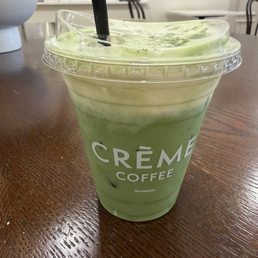 Crème Matcha Latte