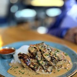 Milestones Grill and Bar - Portobello Mushroom Chicken