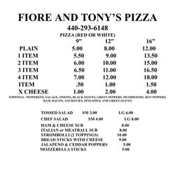 Fiore & Tony's
