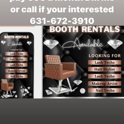 Exquisitely Devine Salon & Boutique - Wanna be your own boss ??  Booths for rent please call or text 631-672-3910 if your interested