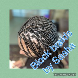 Sasha Quality Braids - Medium size box braids. Hair included in prices
