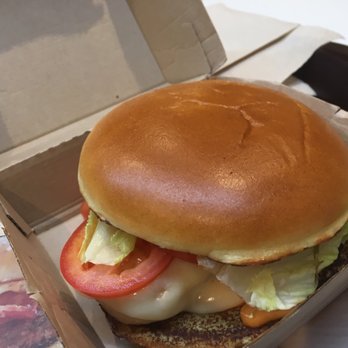 McDonald's - a cheeseburger in a box - Fast Food Near Me - Houston, Texas