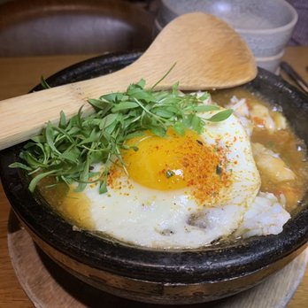 Kyu - Thai Fried Rice Stone Pot with King Crab - Asian Fusion Near Me - Miami, Florida