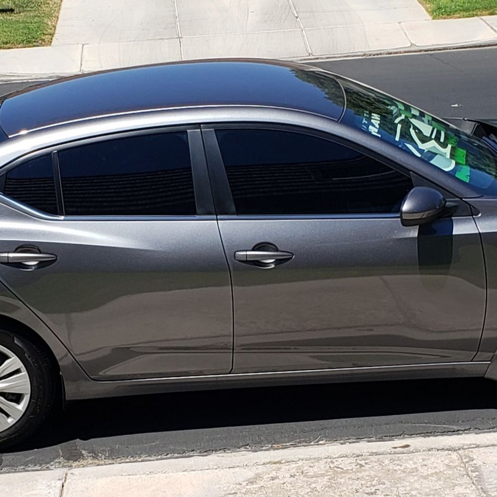 Ceremic tint. Made my Sentra look even better. Ceremic tint. Made my Sentra look even better.