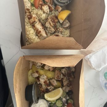 Sparta Eats - Chicken Souvlaki Platter - Greek Near Me - Hackensack, New Jersey