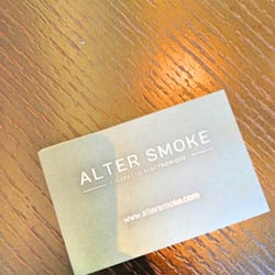 Alter Smoke Miromesnil - Cigarette Electronique - Carte Alter...