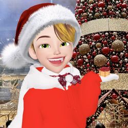 Plaza Satélite - David Contento con los Regalos de Navidad de Plaza Satélite