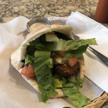 Small World Restaurant - Falafel pita - Middle Eastern Near Me - Napa, California