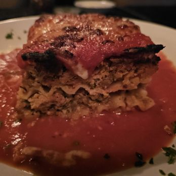 Capo's Restaurant & Speakeasy - Close-up of the Da Don's Lasagne - Italian Near Me - Las Vegas, Nevada