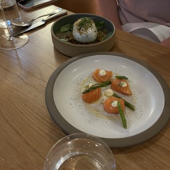Tavernetta - Salmon and Buratta - Italian Near Me - Denver, Colorado