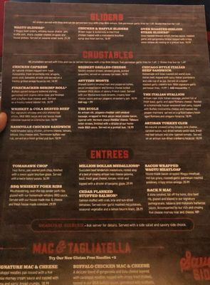 Menu photo 1 Brick & Bourbon Apple Valley, MN