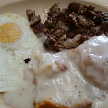 Patsy's Country Kitchen - Light and fluffy biscuits, tasty gravy, and a big sausage patty! Just enough to eat without being way too much. - American Near Me - Temecula, California Patsy's Country Kitchen - Light and fluffy biscuits, tasty gravy, and a big sausage patty! Just enough to eat without being way too much. - American Near Me - Temecula, California