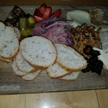 BB's - Cheese platter with prosciutto, strawberries, dates, walnuts. - New American Near Me - Jacksonville, Florida BB's - Cheese platter with prosciutto, strawberries, dates, walnuts. - New American Near Me - Jacksonville, Florida