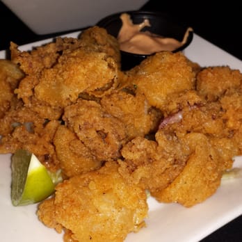 Lava Lounge - Crispy calamari: lightly battered calamari fried with five spices (served with chili aioli) $8 - Lounges Near Me - San Francisco, California
