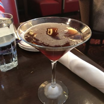 Carlyle - Whiskey old fashion served in a martini glass...very odd.  Good old fashion. - New American Near Me - Arlington, Virginia