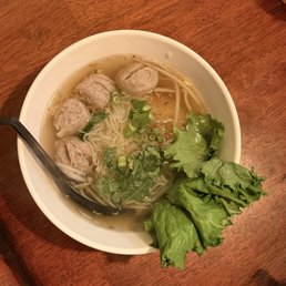 Clear Soup Noodles