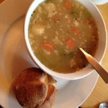 New Scenic Cafe - My yummy vegan soup with cauliflower and white bean bits. - New American Near Me - Duluth, Minnesota