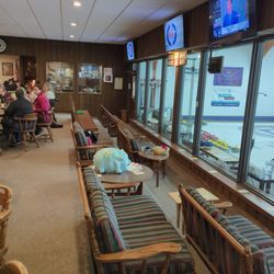 Chicago Curling Club - Viewing area - for all the fans!