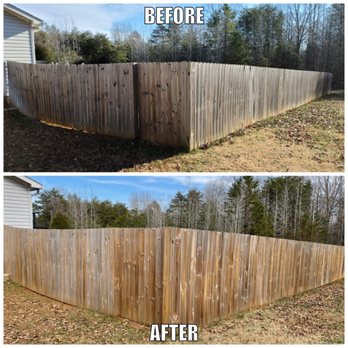 Kobalt Construction - before and after photos of a fence - Decks & Railing Near Me Kobalt Construction - before and after photos of a fence - Decks & Railing Near Me