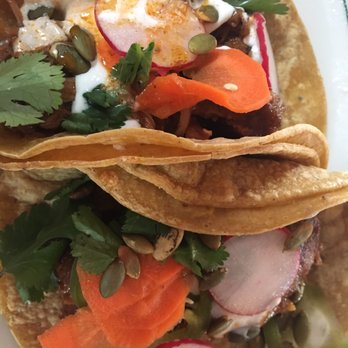 Joinery - Pulled pork tacos - American Near Me - Sausalito, California Joinery - Pulled pork tacos - American Near Me - Sausalito, California