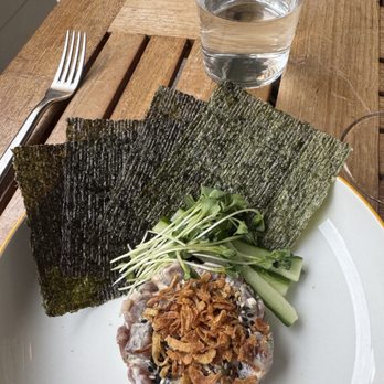 Flex Mussels - Tuna handroll - Seafood Near Me - New York, New York Flex Mussels - Tuna handroll - Seafood Near Me - New York, New York