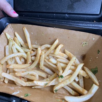Dab Tacos - This is what was left from my fries that had no cheese on them - Tacos Near Me - Fresno, California Dab Tacos - This is what was left from my fries that had no cheese on them - Tacos Near Me - Fresno, California