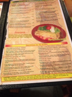 Menu photo 3 Casa Fiesta Fremont, OH Menu photo 3 Casa Fiesta Fremont, OH