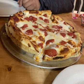 The Pizza Patio - Deep dish pepperoni - Pizza Near Me - Flagstaff, Arizona