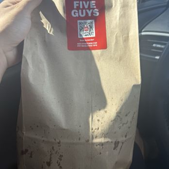 Five Guys - baggie - Burgers Near Me - Brentwood, California Five Guys - baggie - Burgers Near Me - Brentwood, California
